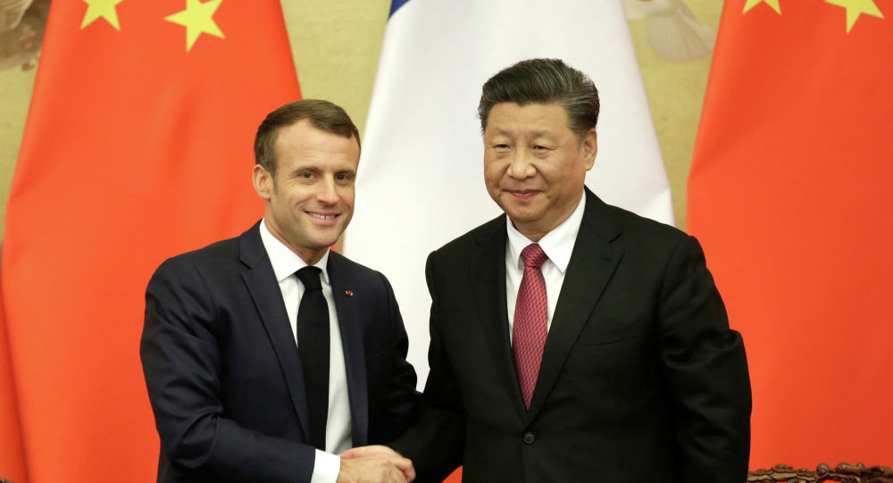 马克龙：法国企业期待进一步进入中国市场 扩大对华农产品出口