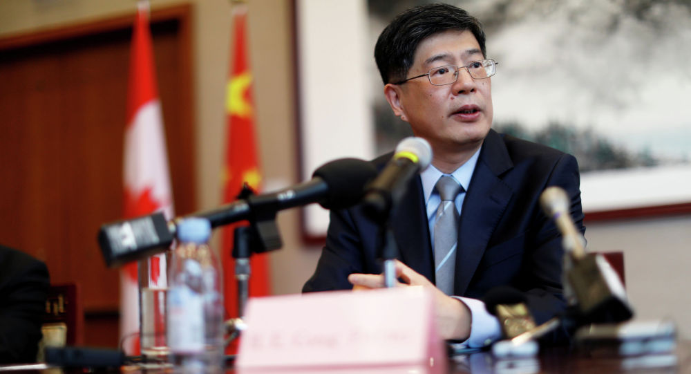中国大使看望华为首席财务官 敦促加拿大“纠正错误”