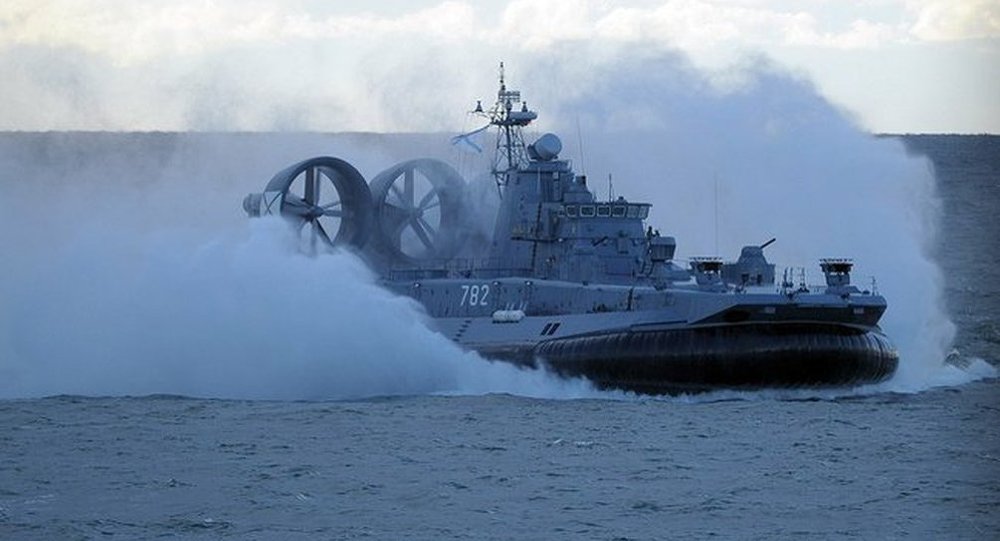 全球最大气垫登陆舰将在加里宁格勒维修