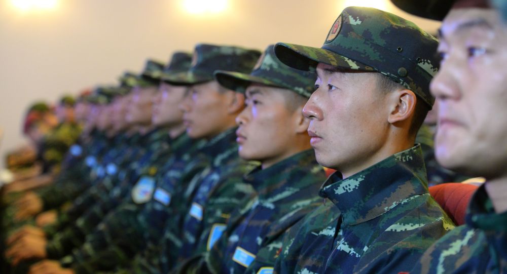 中国武警突击队抵达新西伯利亚与俄国民警卫队进行联合演习