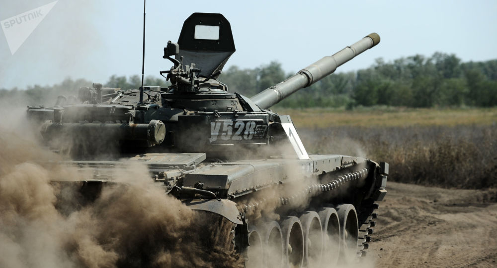 俄东部军区与老挝坦克部队举行首次联合演练