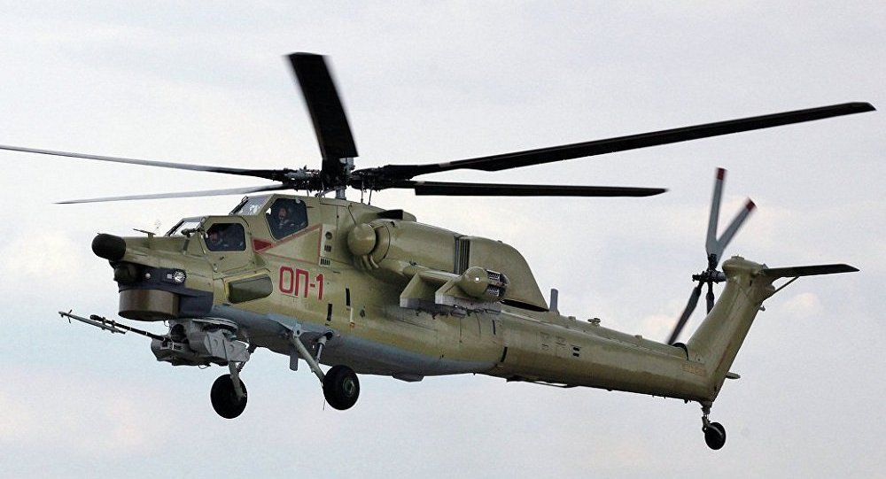 消息人士：俄一架米-28直升机坠毁 机上2名机组人员遇难