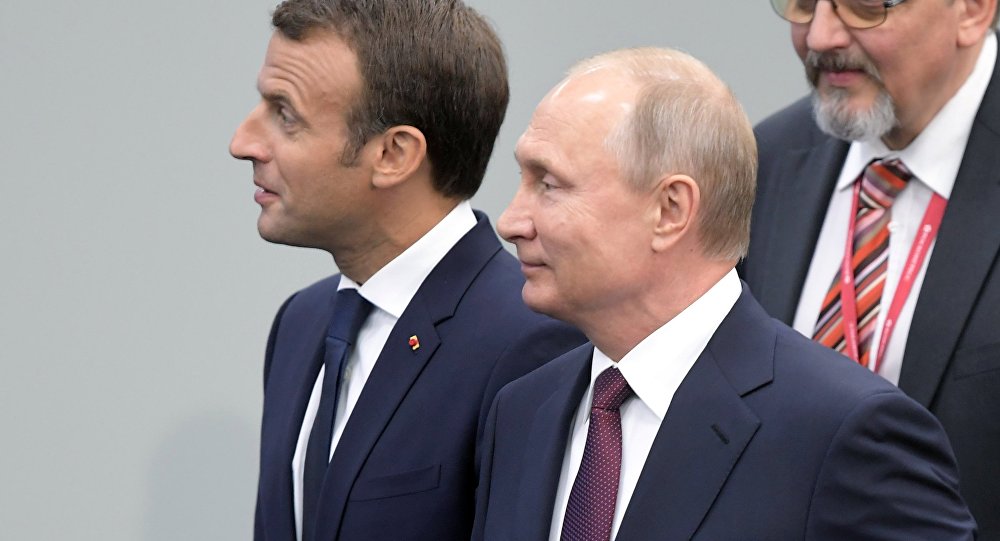 克宫：普京与马克龙将在会谈中讨论欧洲安全和俄欧合作等问题