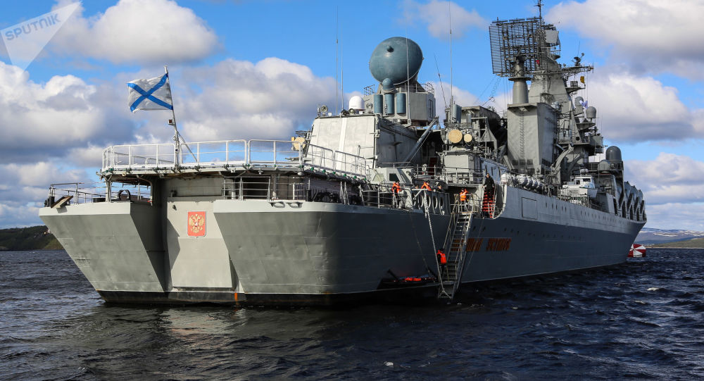 俄乌斯季诺夫元帅号巡洋舰完成非洲沿海防空任务