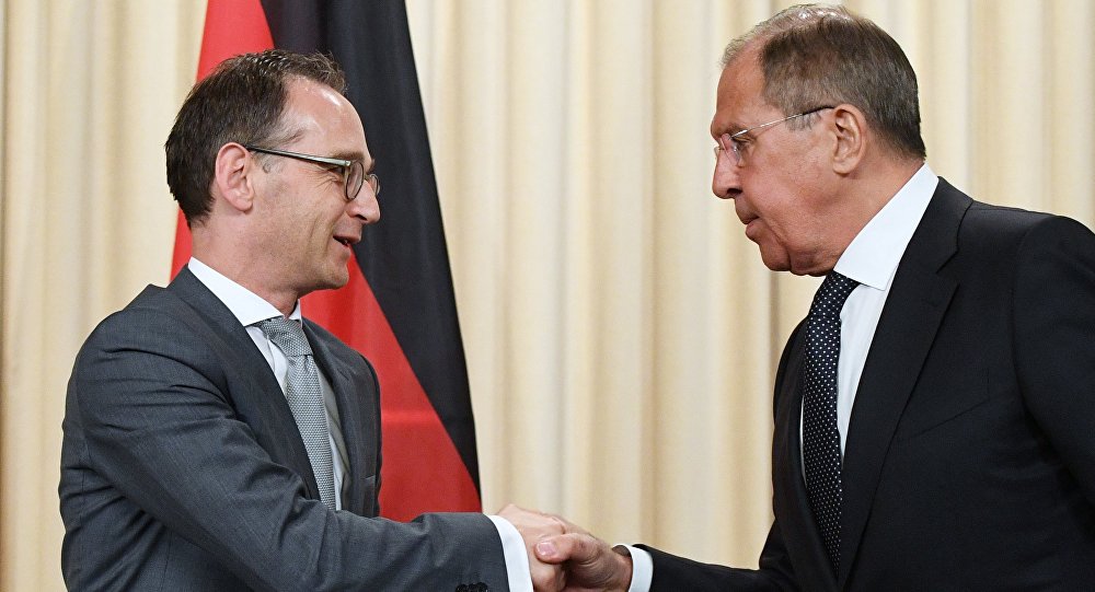 俄德国外长就乌克兰和利比亚局势进行讨论