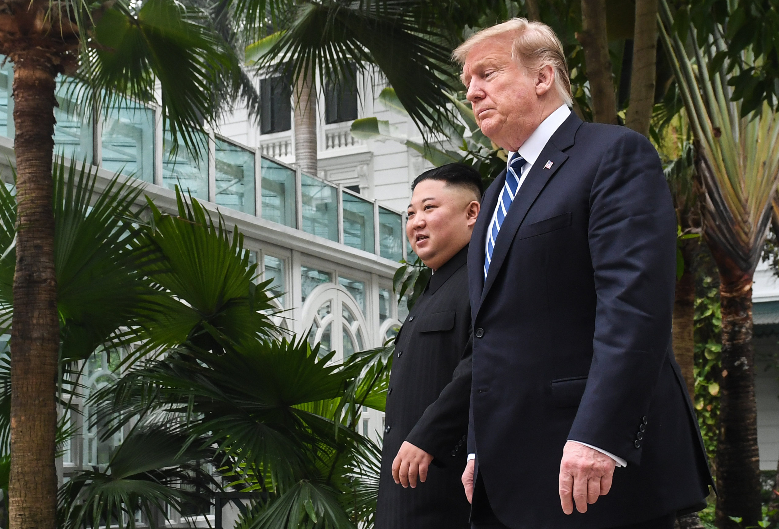 记者们发现特朗普和金正恩试图互相复制彼此的行为 记者们发现特朗普和金正恩试图互相复制彼此的行为