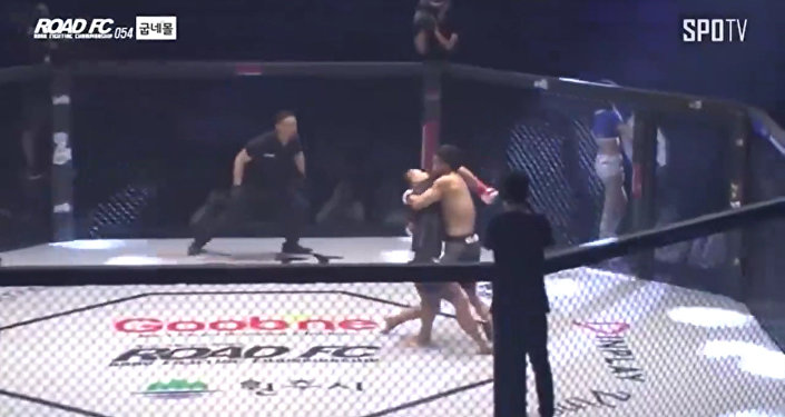 韩国MMA选手五秒绝杀对手