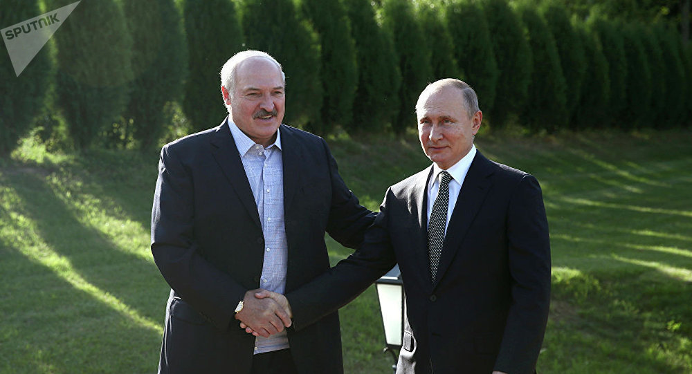 克宫：普京发贺电祝贺白俄罗斯总统卢卡申科65岁生日