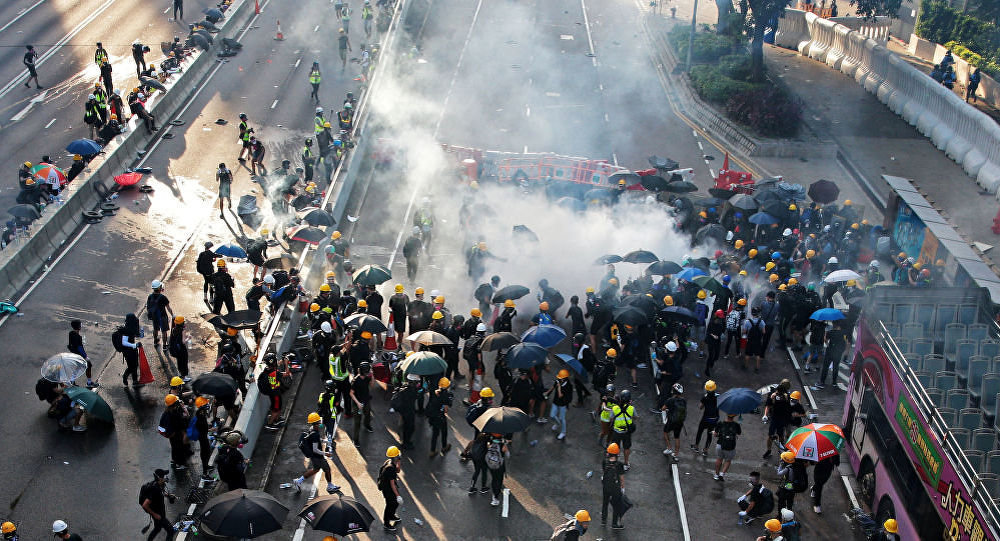 香港暴力事件导致两岸关系恶化