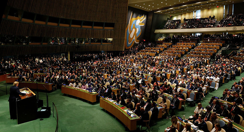 联合国大会通过俄方提出的有关加强军控体系的决议