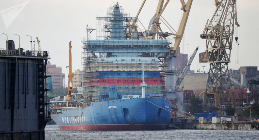 俄罗斯“北极号”核动力破冰船12月12日开始海上试验