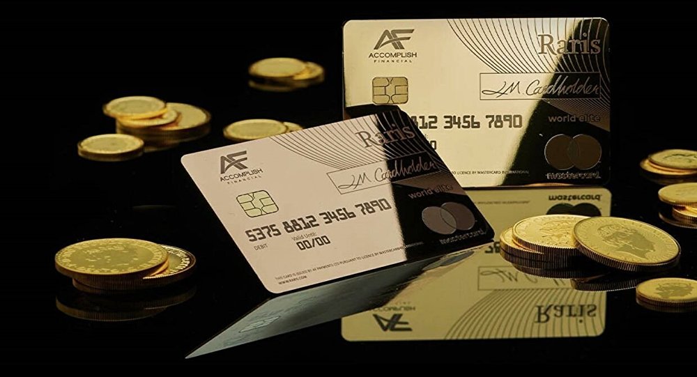 英国开始发行纯金银行卡