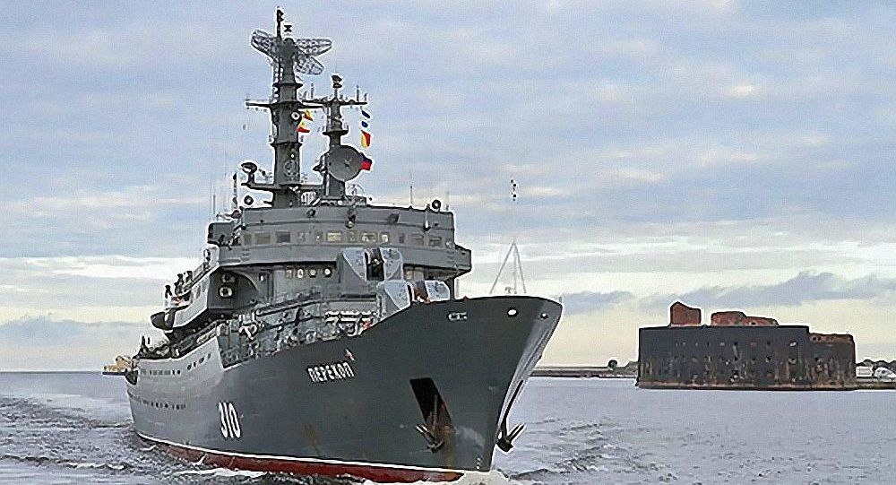 英国巡逻舰在俄科考船穿越英吉利海峡前往该地区对其进行监视