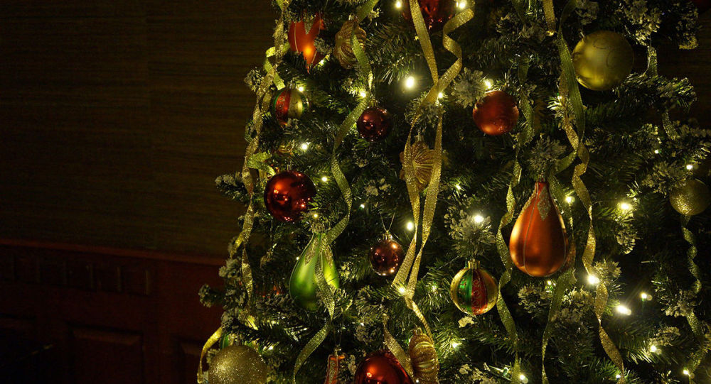 西班牙一酒店推出全球最贵圣诞树