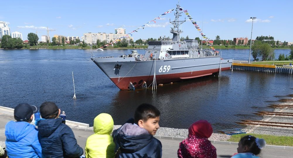 俄罗斯海军接装一艘新型扫雷舰