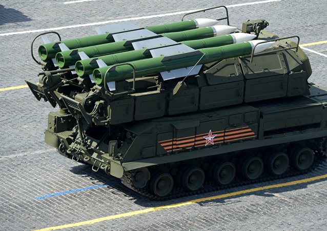 俄"山毛榉-m2防空系统