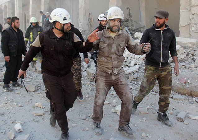 "白头盔"在叙救援行动系造假