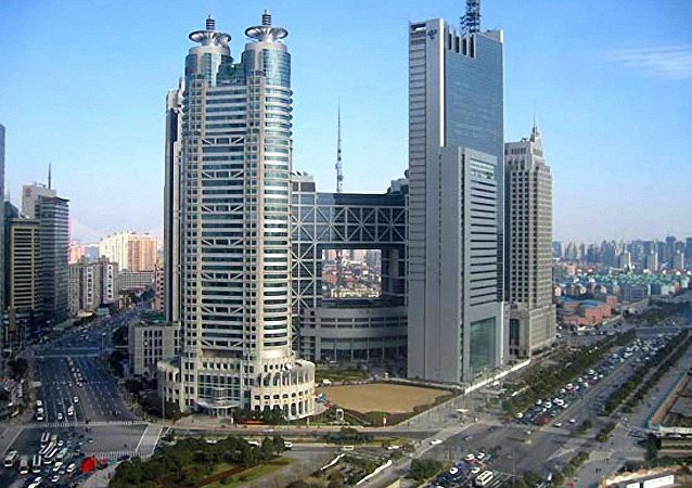 上海证券交易所大门图片