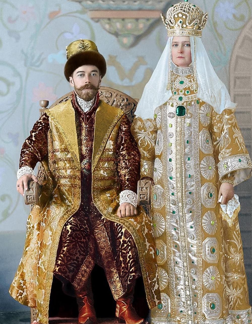 克里姆林宫博物馆展出"罗曼诺夫家族的色彩"